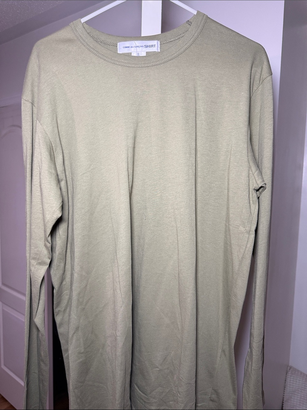 COMME DES GARÇONS PLAY - Khaki Shirt